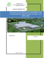 Nhà máy gia công sang chai đóng gói và kinh doanh thuốc bảo vệ thực vật, phân bón