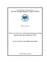 NÂNG CAO NĂNG LỰC CẠNH TRANH TỈNH QUẢNG NINH THEO HƯỚNG PHÁT TRIỂN BỀN VỮNG.PDF