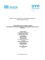 Background Paper prepared for the Global Assessment Report on Disaster Risk Reduction 2013