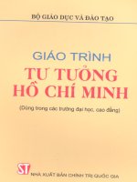 Giáo trình tư tưởng Hồ Chí Minh