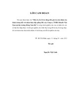 Luận văn thạc sĩ Một số yếu tố tác động đến giá trị cảm nhận của khách hàng đối với nhãn hiệu bắp giống DK của Công ty TNHH DEKALB Việt Nam tại thị trường Đông Nam Bộ