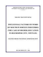 Luận văn thạc sĩ Vận dụng thẻ điểm cân bằng (Balanced Scorecard) tại công ty CP vận tải dầu khí Cửu Long