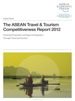 The ASEAN Travel & Tourism Competitiveness Report 2012