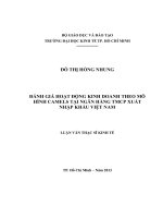 ĐÁNH GIÁ HOẠT ĐỘNG KINH DOANH THEO MÔ HÌNH CAMELS TẠI NGÂN HÀNG TMCP XUẤT NHẬP KHẨU VIỆT NAM.PDF