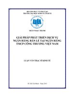 GIẢI PHÁP PHÁT TRIỂN DỊCH VỤ NGÂN HÀNG BÁN LẺ TẠI NGÂN HÀNG TMCP CÔNG THƯƠNG VIỆT NAM.PDF