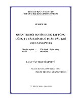QUẢN TRỊ RỦI RO TÍN DỤNG TẠI TỔNG CÔNG TY TÀI CHÍNH CỔ PHẦN DẦU KHÍ VIỆT NAM (PVFC).PDF