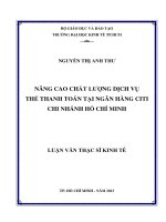 NÂNG CAO CHẤT LƯỢNG DỊCH VỤ THẺ THANH TOÁN TẠI NGÂN HÀNG CITI CHI NHÁNH TPHCM.PDF