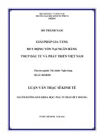 GIẢI PHÁP GIA TĂNG HUY ĐỘNG VỐN TẠI NGÂN HÀNG TMCP ĐẦU TƯ VÀ PHÁT TRIỂN VIỆT NAM.PDF
