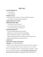 SKKN Chọn điểm  đột phá và lồng ghép trong quá trình phân tích tác phẩm văn chương