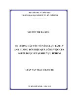 ĐO LƯỜNG CÁC YẾU TỐ NĂNG LỰC TÂM LÝ ẢNH HƯỞNG ĐẾN HIỆU QUẢ CÔNG VIỆC CỦA NGƯỜI DƯỢC SĨ TẠI KHU VỰC TPHCM.PDF