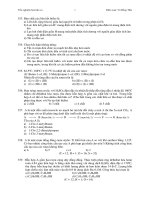 Trắc nghiệm hóa hữu cơ 3