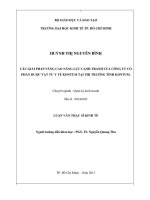 CÁC GIẢI PHÁP NÂNG CAO NĂNG LỰC CẠNH TRANH CỦA CÔNG TY CỔ PHẦN DƯỢC VẬT TƯ Y TẾ KOMTUM TẠI THỊ TRƯỜNG TỈNH KOMTUM.PDF