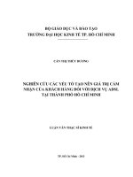 NGHIÊN CỨU CÁC YẾU TỐ TẠO NÊN GIÁ TRỊ CẢM NHẬN CỦA KHÁCH HÀNG ĐỐI VỚI DỊCH VỤ ADSL TẠI THÀNH PHỐ HỒ CHÍ MINH.PDF