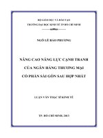 NÂNG CAO NĂNG LỰC CẠNH TRANH CỦA NGÂN HÀNG THƯƠNG MẠI CỔ PHẦN SÀI GÒN SAU HỢP NHẤT LUẬN VĂN THẠC SĨ.PDF