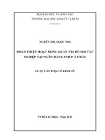 HOÀN THIỆN HOẠT ĐỘNG QUẢN TRỊ RỦI RO TÁC NGHIỆP TẠI NGÂN HÀNG TMCP Á CHÂU.PDF