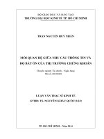 Cơ chế truyền dẫn chính sách tiền tệ tại việt nam