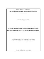 SỰ MÂU THUẨN TRONG CHÍNH SÁCH ĐỐI VỚI CHỔ ĐẬU XE Ở KHU TRUNG TÂM THÀNH PHỐ HỒ CHÍ MINH.PDF