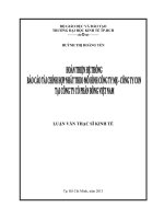 HOÀN THIỆN HỆ THỐNG BÁO CÁO TÀI CHÍNH HỢP NHẤT THEO MÔ HÌNH CÔNG TY MẸ - CÔNG TY CON TẠI CÔNG TY CỔ PHẦN BÔNG VIỆT NA.PDF
