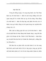 quản trị và hoạch định chiến lược kinh doanh một cách linh hoạt, phù hợp với hiệu thuốc