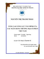 NÂNG CAO NĂNG LỰC TÀI CHÍNH CỦA CÁC NGÂN HÀNG THƯƠNG MẠI CỔ PHẦN VIỆT NAM.PDF