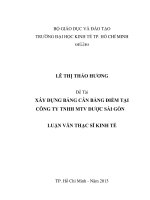 XÂY DỰNG BẢNG CÂN BẰNG BẢNG ĐIỂM TẠI CÔNG TY TNHH MTV DƯỢC SÀI GÒN.PDF