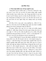 Luận văn quản trị nhân sự công tác đào tạo, phát triển nguồn nhân lực, thực trạng và giải pháp tại công ty TNHH nam dương