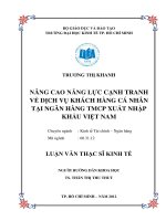 NÂNG CAO NĂNG LỰC CẠNH TRANH VỀ DỊCH VỤ KHÁCH HÀNG CÁ NHÂN TẠI NGÂN HÀNG TMCP XUẤT NHẬP KHẨU VIỆT NAM.PDF