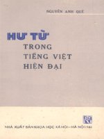 Hư từ trong tiếng Việt hiện đại