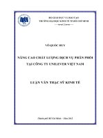 NÂNG CAO CHẤT LƯỢNG DỊCH VỤ PHÂN PHỐI TẠI CÔNG TY UNILEVER VIỆT NAM.PDF