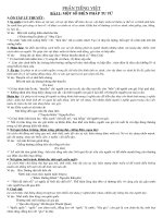 Ôn tập phần tiếng việt