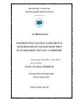 GIẢI PHÁP NÂNG CAO CHẤT LƯỢNG DỊCH VỤ NGÂN HÀNG BÁN LẺ TẠI NGÂN HÀNG TMCP XUẤT NHẬP KHẨU VIỆT NAM - CHI NHÁNH BÌNH PHÚ.PDF