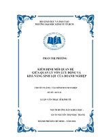 KIỂM ĐỊNH MỐI QUAN HỆ GIỮA QUẢN LÝ VỐN LƯU ĐỘNG VÀ KHẢ NĂNG SINH LỢI CỦA DOANH NGHIỆP.PDF