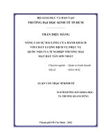 NÂNG CAO SỰ HÀI LÒNG CỦA HÀNH KHÁCH VỚI CHẤT LƯỢNG DỊCH VỤ PHỤC VỤ QUỐC NỘI CỦA XÍ NGHIỆP THƯƠNG MẠI MẶT ĐẤT TÂN SƠN NHẤT.PDF