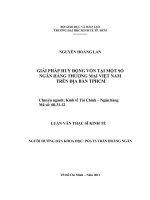 GIẢI PHÁP HUY ĐỘNG VỐN TẠI MỘT SỐ NGÂN HÀNG THƯƠNG MẠI VIỆT NAM TRÊN ĐỊA BÀN THÀNH PHỐ HỒ CHÍ MINH.PDF