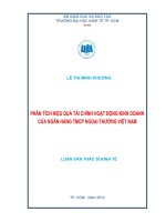 PHÂN TÍCH HIỆU QUẢ TÀI CHÍNH HOẠT ĐỘNG KINH DOANH CỦA NGÂN HÀNG TMCP NGOẠI THƯƠNG VIỆT NAM.PDF