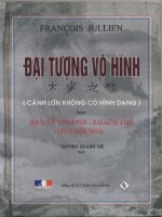 Đại tượng vô hình cảnh lớn không có hình dạng hay bàn về tính phi - khách thể qua hội họa