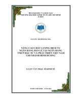 NÂNG CAO CHẤT LƯỢNG DỊCH VỤ NGÂN HÀNG BÁN LẺ TẠI NGÂN HÀNG TMCP ĐẦU TƯ VÀ PHÁT TRIỂN VIỆT NAM CHI NHÁNH BÌNH DƯƠNG.PDF