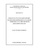 ĐÁNH GIÁ CÁC YẾU TỐ TÁC ĐỘNG ĐẾN HIỆU QUẢ HOẠT ĐỘNG KINH DOANH CỦA CÁC DOANH NGHIỆP VỪA VÀ NHỎ TRÊN THỊ TRƯỜNG CHỨNG KHOÁN VIỆT NAM.PDF