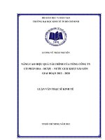 NÂNG CAO HIỆU QUẢ TÀI CHÍNH CỦA TỔNG CÔNG TY CỔ PHẦN BIA - RƯỢU - NƯỚC GIẢI KHÁT SÀI GÒN GIAI ĐOẠN 2012 - 2020.PDF