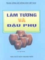 Làm tương và đậu phụ