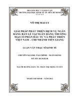 GIẢI PHÁP PHÁT TRIỂN DỊCH VỤ NGÂN HÀNG BÁN LẺ TẠI NGÂN HÀNG TMCP ĐẦU TƯ VÀ PHÁT TRIỂN VIỆT NAM - CHI NHÁNH TIỀN GIANG.PDF