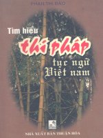 Tìm hiểu thi pháp tục ngữ Việt Nam