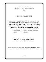 NÂNG CAO SỰ HÀI LÒNG CỦA NGƯỜI GỬI TIỀN TẠI NGÂN HÀNG THƯƠNG MẠI CỔ PHẦN XĂNG DẦU PETROLIMEX.PDF
