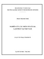 GHIÊN CỨU CÁC NHÂN TỐ GÂY RA LẠM PHÁT TẠI VIỆT NAM.PDF