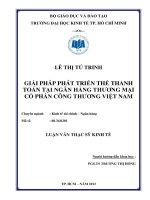 GIẢI PHÁP PHÁT TRIỂN THẺ THANH TOÁN TẠI NGÂN HÀNG THƯƠNG MẠI CỔ PHẦN CÔNG THƯƠNG VIỆT NAM.PDF