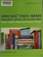 Anh ngữ thực hành Khoa học Thông tin và Thư viện