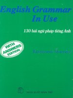 English Grammer in Use  Tiếng Anh thực hành