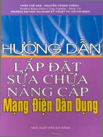 Cẩm nang lắp đặt - sửa chữa - nâng cấp hệ thống điện dân dụng