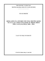 ĐÓNG GÓP CỦA TFP ĐỐI VỚI TĂNG TRƯỞNG KINH TẾ CỦA CÁC TỈNH VÙNG KINH TẾ TRỌNG ĐIỂM PHÍA NAM GIAI ĐOẠN 2001-2010.PDF