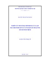 Nghiên cứu một số đặc điểm sinh học, sinh thái của rệp xơ bông trắng ceratovacuna Lanigera Zehntner ((Aphididae, Homoptera) hại mía và biện pháp phòng chống hợp lý tại Hòa Bình